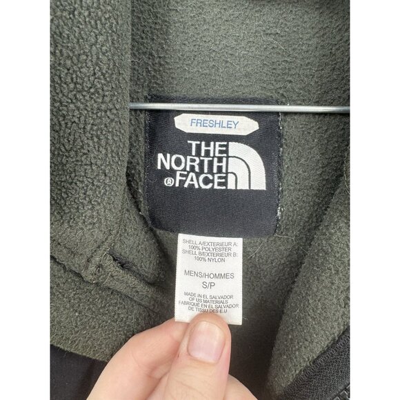 The North Face Denali Fleece Full Zip Jacket Men’s Small Green Black Outdoor - Picture 3 of 11